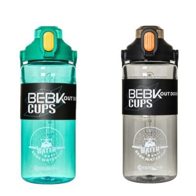 China Sustainable Multifunctional Outdoor Camping Sports Plastic Water Bottle Gallens Custom Logo Gym Motivational Water Bottle for sale