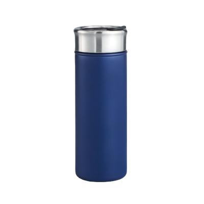 China Sustainable Wholesale Custom Logo Double Wall 304 Stainless Steel Tumbler Water Bottle with Lid for sale