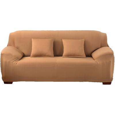 China Modern Solid Color Sofa Covers For Living Room Modern Polyester Couch Covers Elastic Corner Protector 1/2/3/4 Seater Chair for sale