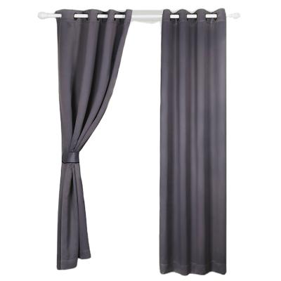 China Blackout Blackout Blackout Homemade Fabric Luxury Curtains For Living Room Curtain Double Layer Ready Made Curtain for sale