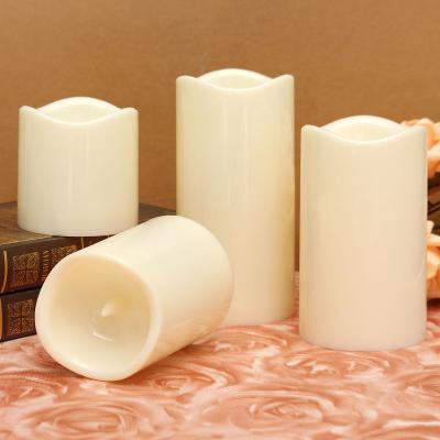 China LED Candles Wedding Birthday Party Christmas Home Decor Flickering Flameless Battery Operated Candles for sale