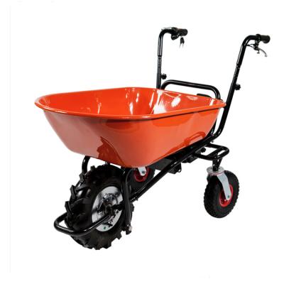 China Yard Power Tool Dump Garden Cart 120L 250W Electric Wheelbarrows Cart Carts Garden Tilting Cart Cart (TKS-HT120E) for sale