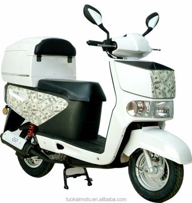 China Alloy Wheels 7.4L Oil Scooter EEC4 50cc Fuel Tanker Scooter (TKM50E-P2) for sale