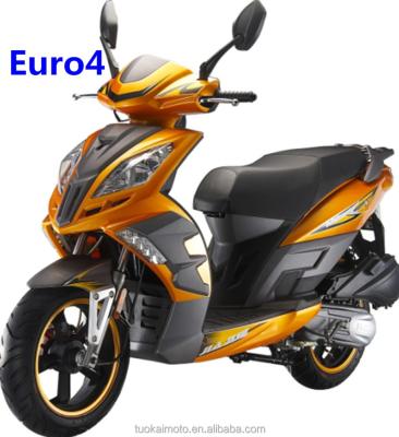 China Rubber Tire China Best Quality 13 Inch Wheels 125cc Euro 4 Scooter (TKM125E-B4) for sale