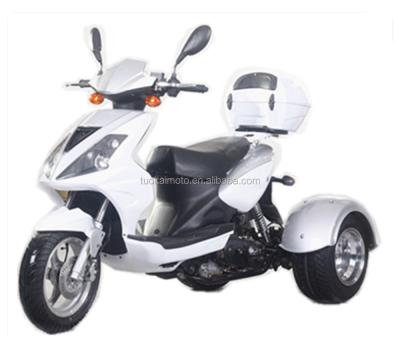 China Best Quality 50cc Rubber Tricycle Scooter 50cc Motorbike 50cc 3wheels Scooter (TKM50E-3B) for sale