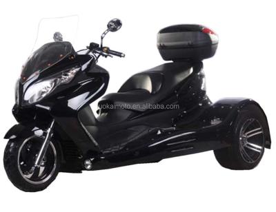 China Rubber tire cvt 3 wheel scooter 300cc adult tricycle scooter (TKM300-T5 new) for sale