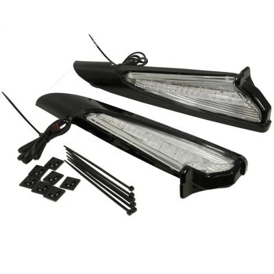 China Luxury LED Saddlebag Lights in Black or Chrome for Honda Goldwing GL1800 2018 for sale