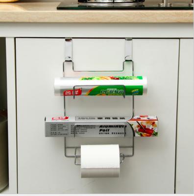 China Kitchen Roll Paper Holder Aluminum Wrap Cabinet Rack Towel Paper Packaging Machine Viable Paper Cutter for sale