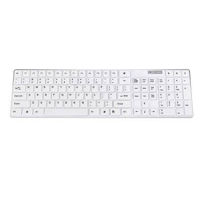 China 2.4G Wireless Ultrathin Wireless Keyboard for Desktop Notebook Dry Battery Operated for sale