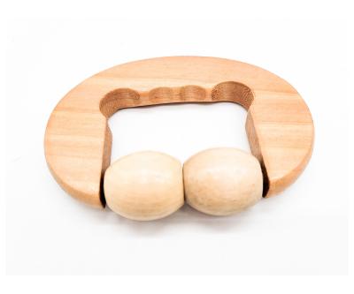 China High Quality Convenient Body Body Relieve Pain Arch Around Wooden Roller Finger Lock Massager for sale