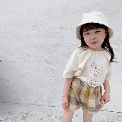 China New Clothing Girls Anti-pilling Summer Kids Cotton Casual Simple OEM Customized Spring Long Techniques for sale