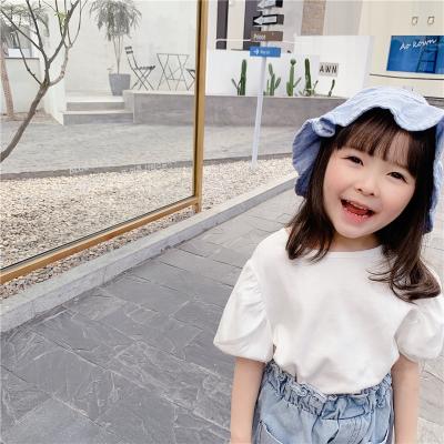 China New Clothing Girls Anti-pilling Summer Kids Cotton Casual Simple OEM Customized Spring Long Techniques for sale