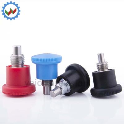 China Machinery One Stop Service VCN218-B/MB Plastic Knob Carbon Steel Indexing Plunger for sale