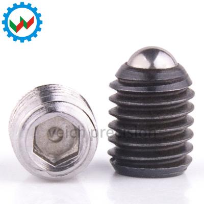 China Machinery / Equipments veich one stop service VCN414.1 threaded carbon / stainless steel ball plunger for sale