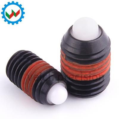 China Machinery/equipment Veich Droppshipping Fasteners VCN513 POM Pin Internal Hexagon Carbon Steel Spring Plunger for sale