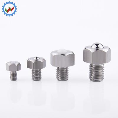 China Conveyor Line/Automatic Machine Ball Transfer Units Dropshipping VCN 312/313 Stainless Steel POM Transfer Unit Roller Plunger for sale