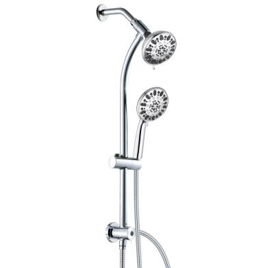 China Modern Bathroom 7 Function Shower Set Adjustable Shower Head Amazon Slide Bar Set For Shower Hand Set for sale