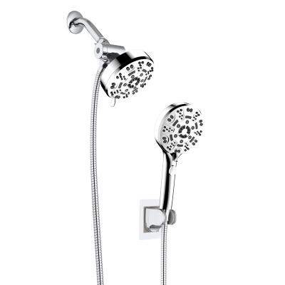 China Easy Installation Bathroom Designs Shower Tool Free Installation Spa Shower Head 8 Function Shower Set Bathroom for sale