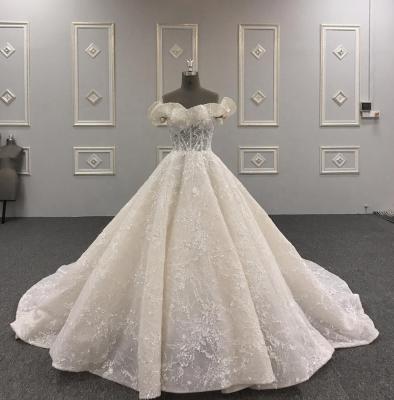 China China Baiyi bride factory hot sale wedding dress exclusive design wedding dress anti-static wholesale price for sale