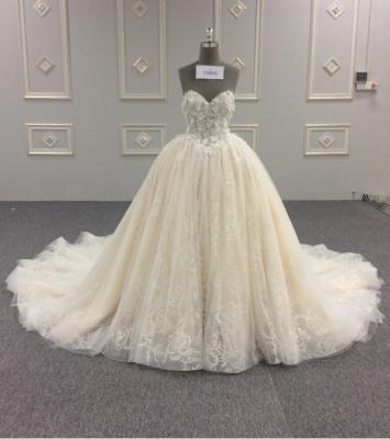 China New Products Traditional Style Brand Design Wedding Dress Anti-static Wedding Dresses for sale