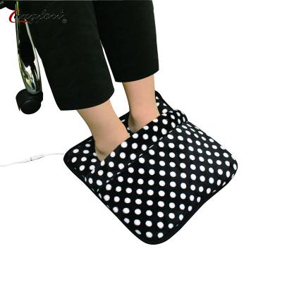 China Usb Slippers Heater USB Heated Electric Warm Slippers Shoes Foot Warmer for sale