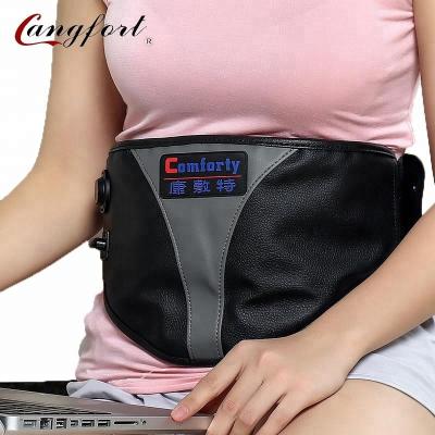 China USB Battery Hot Heating Pain Electric Heated Belly Slimming Belt for sale