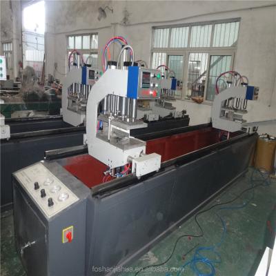 China Mechanical Double Head PVC Door Windows Welding Machine Plastic Door Machine HJ02-3500.2/2.A for sale