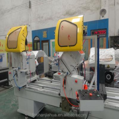 China Automatic aluminum windows and doors double angle sawing machine / dooor and window double angle wire rolling mill for sale