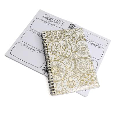 China Spiral Customized School Custom Planner Soft Cover Journal Notebook Hot Selling Colorful Customized Printing for sale