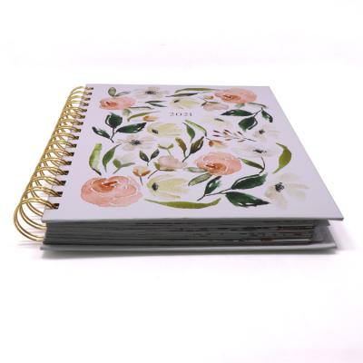 China Record 2022 Daily Planner Goals Agendas Weekly Planner Notebook Printing Service for sale