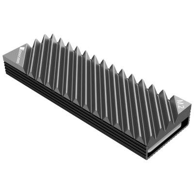 China M2 2280 Hard Drive Solid State Aluminum Hard Disk Radiator M.2 Solid State Heatsink with Thermal Pad Desktop PC for sale