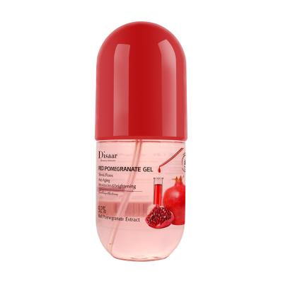 China Pomegranate Red Face Gel 92% Organic Face Moisturizer Nourishing Soothing Gel for sale