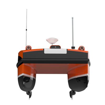 China Hawkvine USV017 Autonomous Underwater Vehicle Catamaran design 21Ah Li-polymer battery RTK & Single-beam Sonar for sale