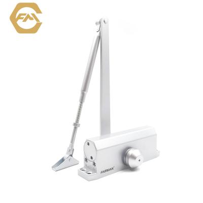 China Fix all metal & Guangdong Plastic Door Manufacturer 180 Degree Automatic Concealed Soft Closing Door Closer Hydraulic Door Closer for sale