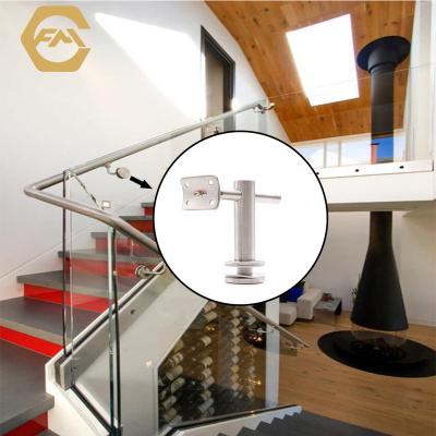 China Custom Enclosure Glass Balustrade Stainless Steel Wall Mount Bracket Railing Accessories Modern Bracketr for sale