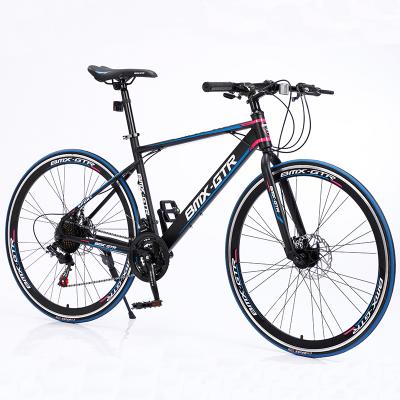 China Aluminum In Steel Frame Current Wholesale Cheap Men Make OEM 700c Road Bike Racing Bicycle 700c CKD 85SKD Racing On Sale for sale