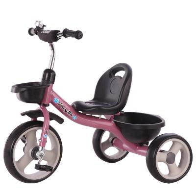 China Push bar china baby stroller toddler trike easy control tricycle with push bar push tricycle for sale