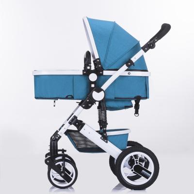 China 0-48 Months Child Aluminum Alloy Frame High Quality Lightweight Baby Pram Folding Portable Prams Infants Folding Baby Stroller With Good Price for sale