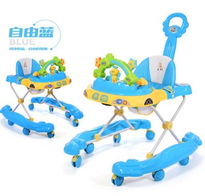 China ABS Plastic Multi Colors Baby U Shaped Walker 3 in 1 Adjustable Kids Walker Baby Infants Walker for sale