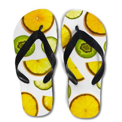 China Fashion Trend Hellosports Summer Slippers Shoes Women Slipper Strap Sandals Beach Fruit Copy Flip Flops for sale