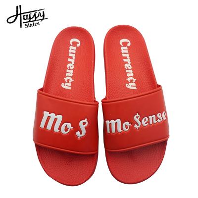 China Fashion Trend Custom Embossed Slides Comfortable Slides Fashion Women's Slippers Sandals For Women Wonen Sandals 2021 for sale