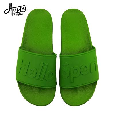 China Happyslides Summer Women's Anti-Slippery Ladies Fashion Slippers White Transparent Women's Sandals, Slippers For Women Push In Slipper Custom Slides for sale