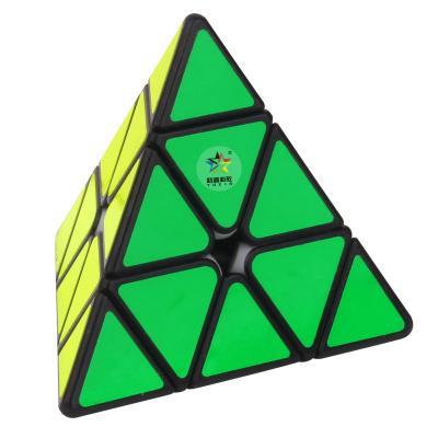 China Mini new color bell pyramid high speed triangle cube toy puzzle for wholesale for sale