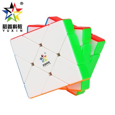 China Professional FLASHING Cube Brain Teaser Toys Gift in Yuxin Black Kylin 1542 Design Pack-grade YiLeng 3x3 Speed ​​Puzzle Stickerless Anti-POP for sale