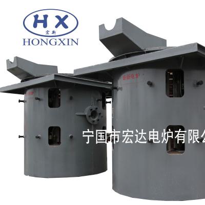 China Industrial Foundry Metal Induction 1000kg Electric Furnace 500kg High Frequency Induction Melting Furnace for sale