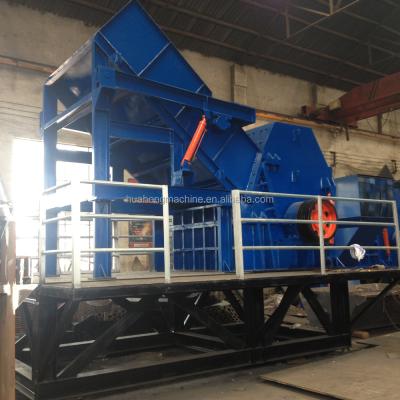 China Strong Paint Bucket Large Metal Crushing Machine For Car, Motorcycle, Large Steel Plate for sale