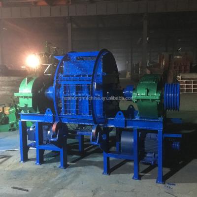 China New Style Construction Large Car Truck Tire Tire Shredder Shredder Machine for sale