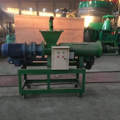 China Farms Screw Baler / Cow Dung Mud Separator Animal Waste Fertilizer Dewatering Machine for sale