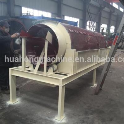 China Ore factory direct sale rotary drum sieve / trommel screen machine for sale