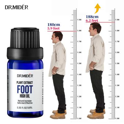 China Dr.Mider Foot Wholesale Safe Effective Height Growth Massage Essential Oil Plant Extract Foot Height Increasing Oil for Kids and Adult for sale